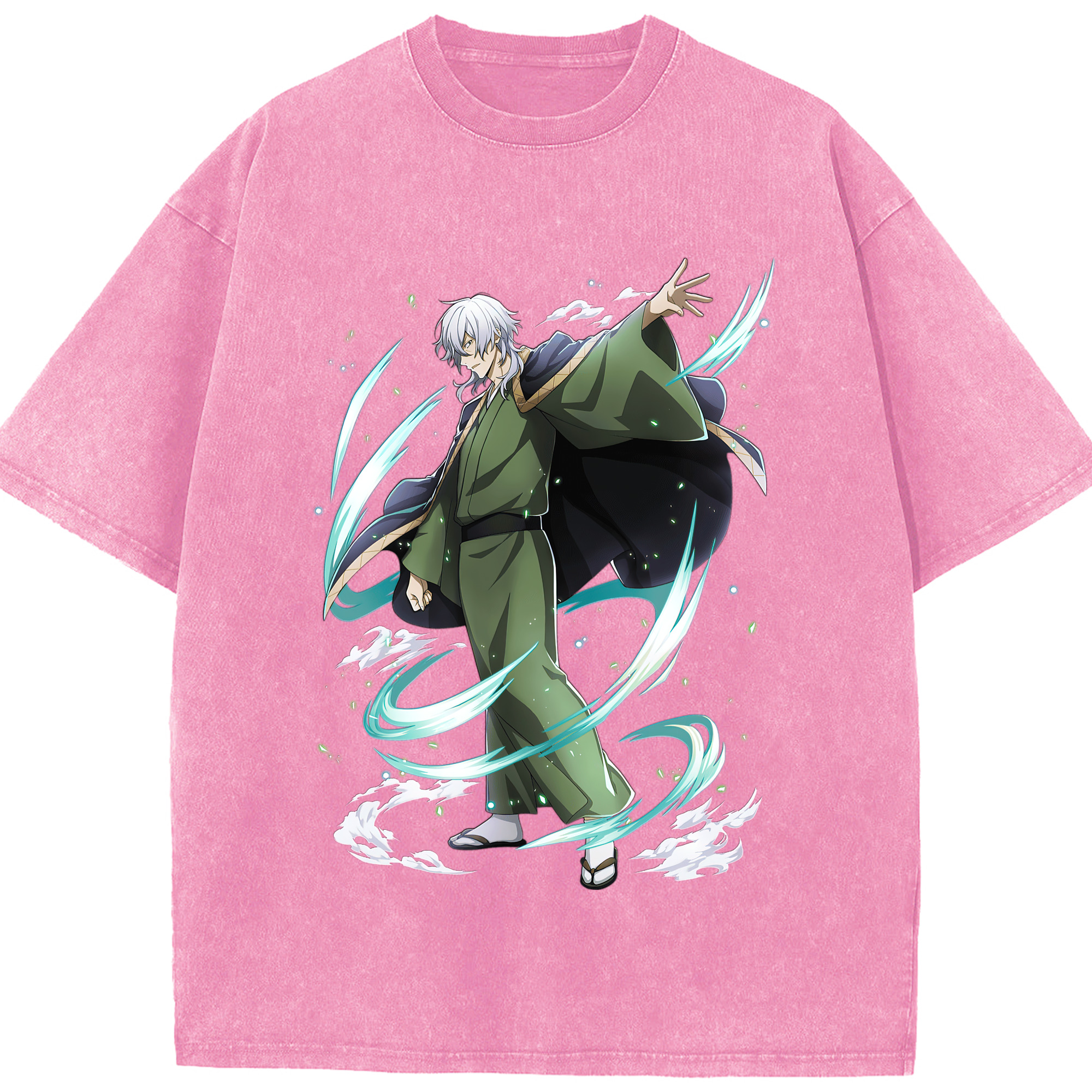 （画像用） 文豪ストレイドッグス Bungo Stray Dogs 綿100% ヴィンテージ風 半袖Tシャツ（フロントプリント）